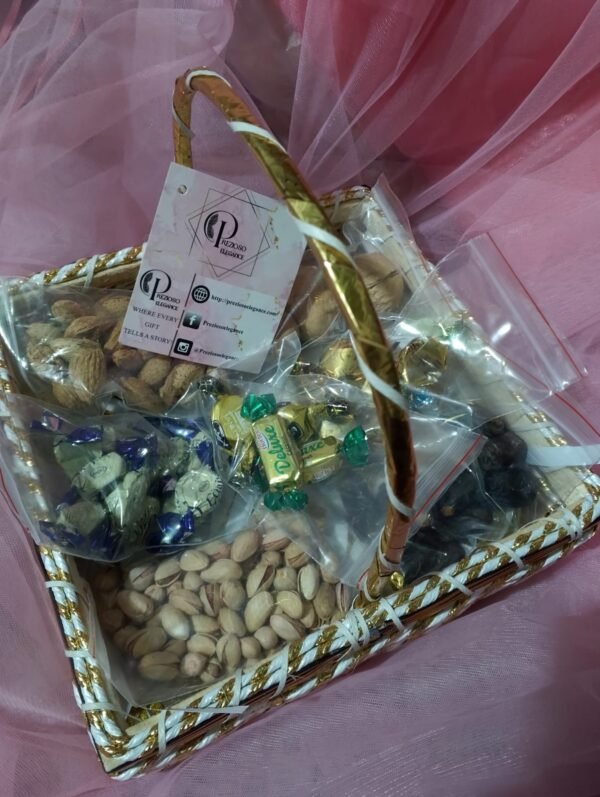 Global Sweet Treats Basket 🍬🌰✨ - Image 2